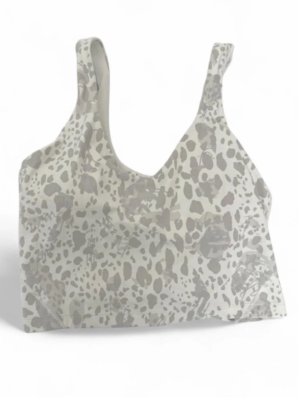 lululemon athletica Beige Leopard Camo Sports Tee - Picture 1 of 5